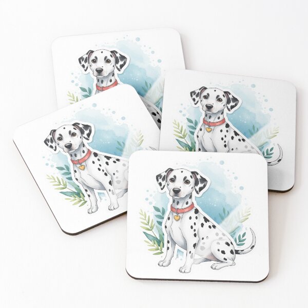 Item preview, Dalmatian dog water color designed and sold by saphira-art.