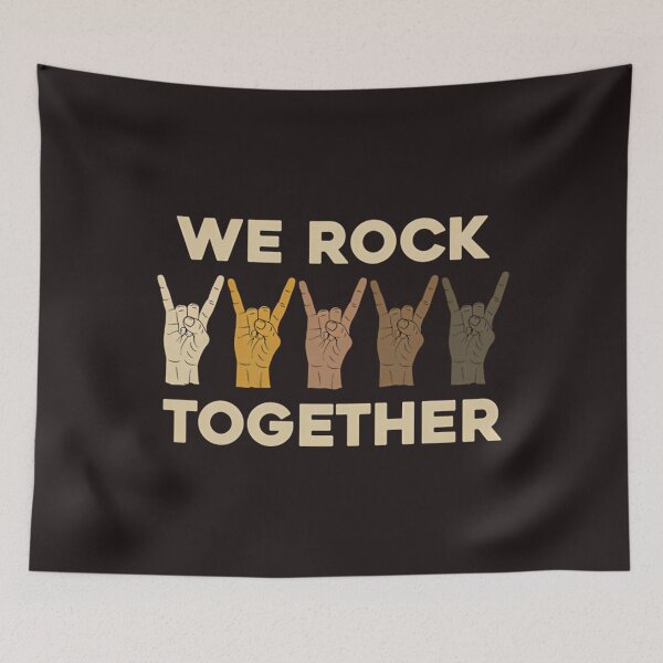 Item preview,  We Rock Together - Unity In Diversity designed and sold by DogBreedArt28.