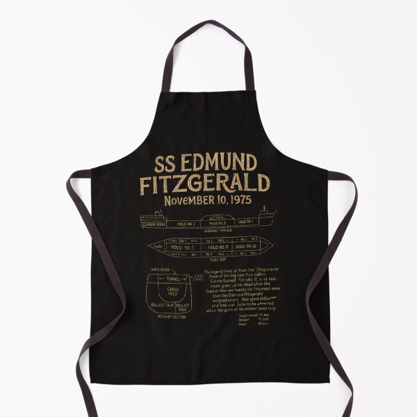 Item preview,  Edmund Fitzgerald Schematic designed and sold by DogBreedArt28.
