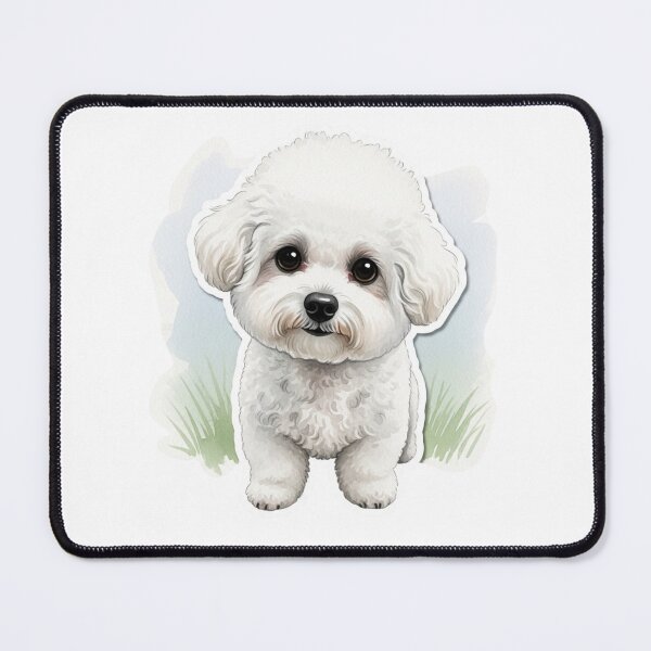 Item preview, Bichon Frise dog water color designed and sold by saphira-art.