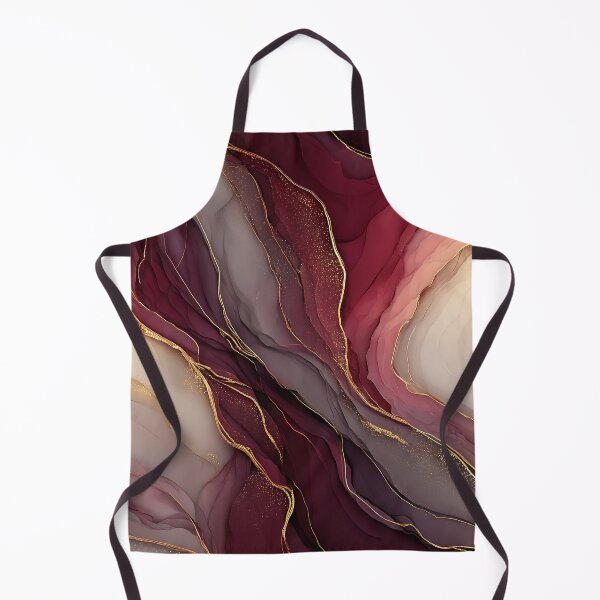 Item preview, Burgundy Gold Geode designed and sold by Nine Lives Studio.