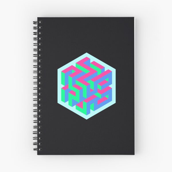Item preview, Paradox Cube – Cyber Neon designed and sold by LOOKFULL.