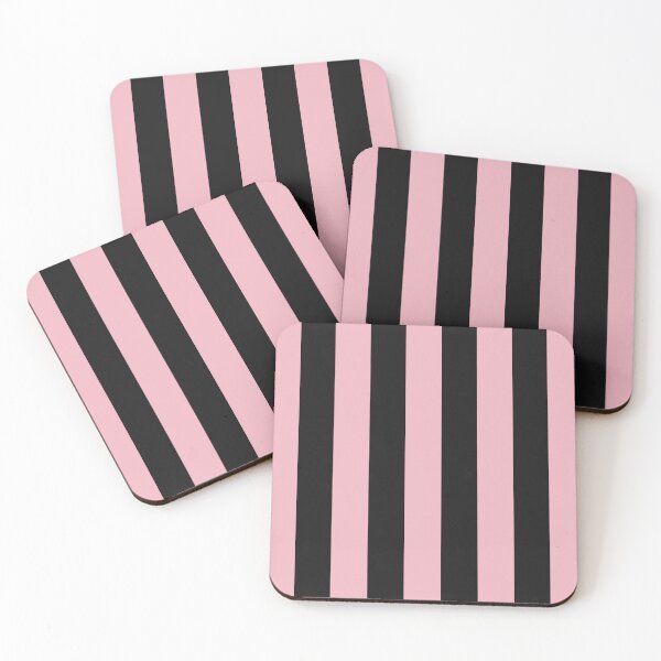 Item preview, Striped Black And Blush Pattern designed and sold by pattern-archive.