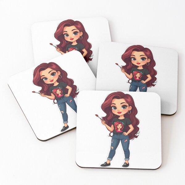 Item preview, Adorable female character artist ai art,  Support female artists! designed and sold by TheCdnGal.