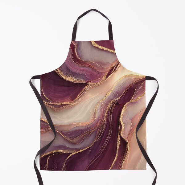 Item preview, Luxury Crimson and Blush Pink Fluid Geode designed and sold by Nine Lives Studio.
