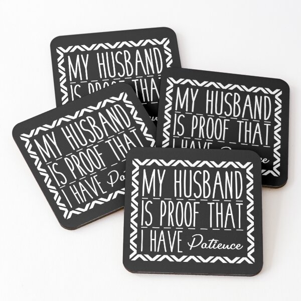Item preview, My Husband Is Proof That I Have Patience. Marriage  designed and sold by MalwasBasket.