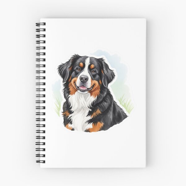 Item preview,  Bernese Mountain Dog dog water color designed and sold by saphira-art.