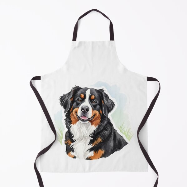 Item preview,  Bernese Mountain Dog dog water color designed and sold by saphira-art.