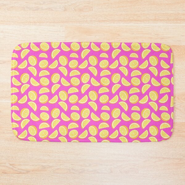 Item preview, Cute Cartoon Lemon Fruit Summer Print (Hot Pink) designed and sold by BeJolley.