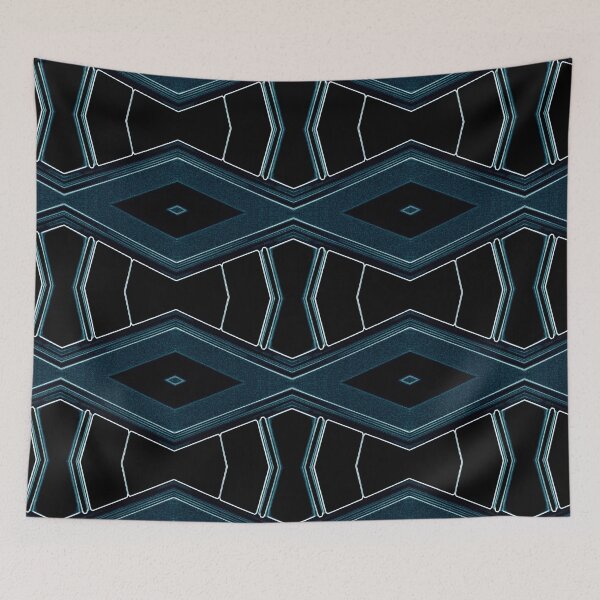 Item preview, Teal Blue Space Command Insignia designed and sold by Bloomin' Arty Fashion.