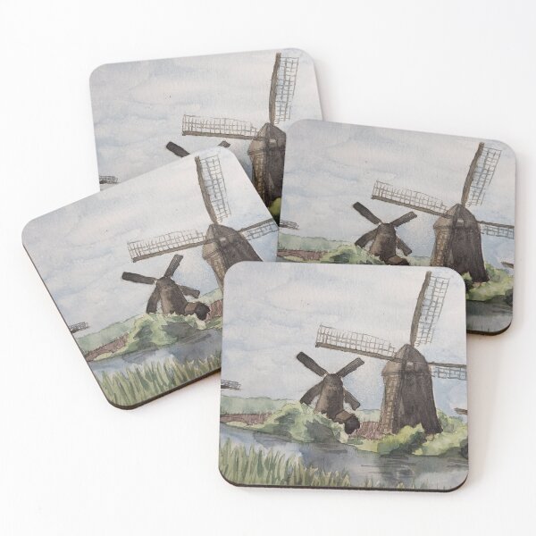 Item preview, Dutch Windmills designed and sold by Nicole Hanson.