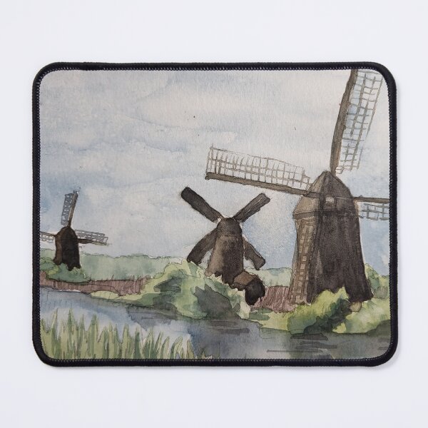 Item preview, Dutch Windmills designed and sold by Nicole Hanson.