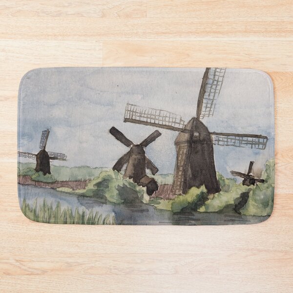 Item preview, Dutch Windmills designed and sold by Nicole Hanson.