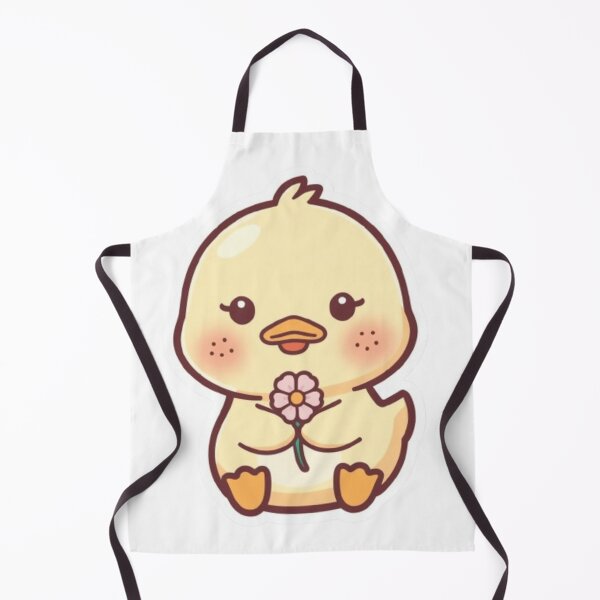 Item preview, Duck Holding Flower Kawaii Paste designed and sold by PastelPaws Atelier.