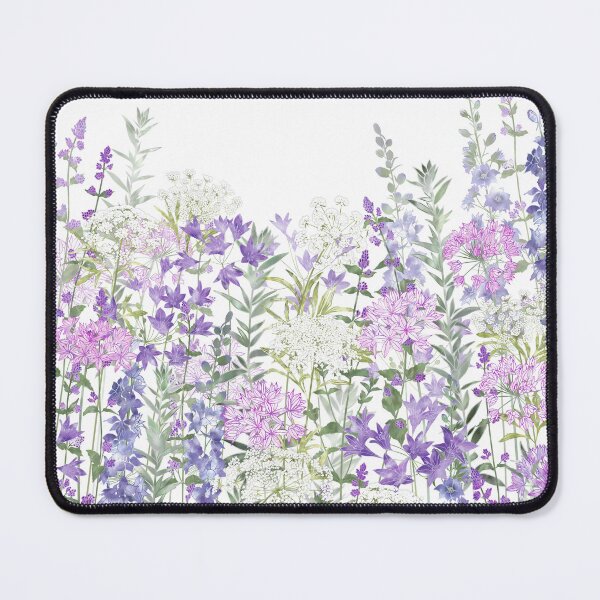 Item preview, Pastel Colour Botanical Wildflower Garden Meadow designed and sold by Fiona Calder Designs.