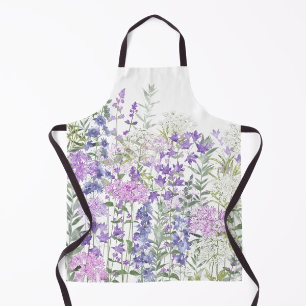 Item preview, Pastel Colour Botanical Wildflower Garden Meadow designed and sold by Fiona Calder Designs.