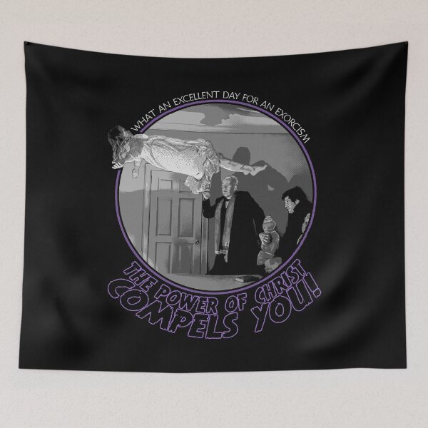 Item preview, Christ Power Compels The Exorcist designed and sold by Power Up Prints.