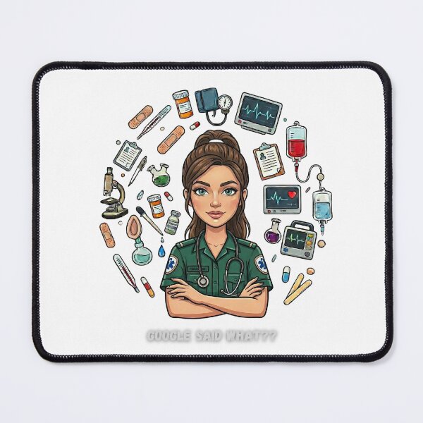 Item preview, Google said what?? (paramedics) designed and sold by Nurse Eve.