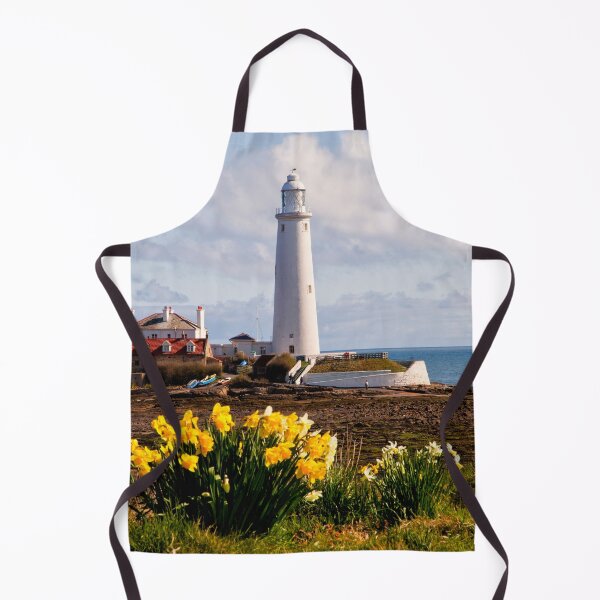Item preview, St Marys Island and Lighthouse in Springtime designed and sold by Violaman.