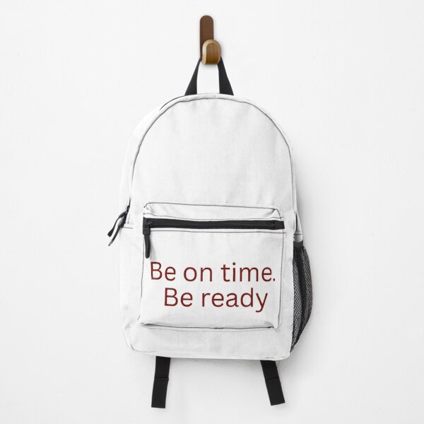 Item preview, Be on time. Be ready-discipline quote designed and sold by Omer's store.