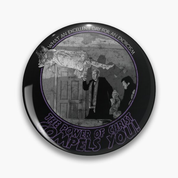 Item preview, Christ Power Compels The Exorcist Distressed designed and sold by Power Up Prints.