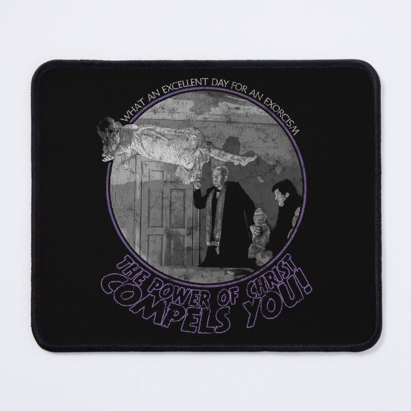 Item preview, Christ Power Compels The Exorcist Distressed designed and sold by Power Up Prints.