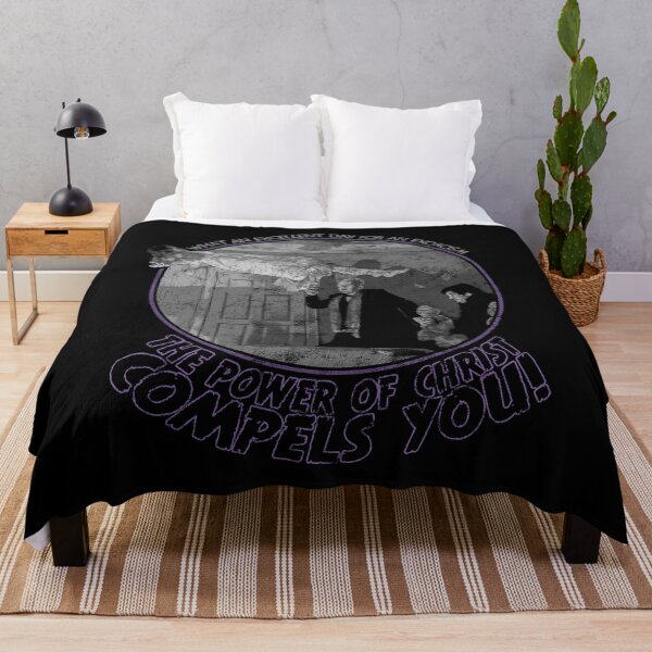Item preview, Christ Power Compels The Exorcist Distressed designed and sold by Power Up Prints.