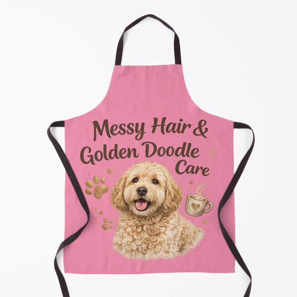 Item preview, Messy Hair Golden Doodle Care Funny Dog designed and sold by Tender Flower Clothing.