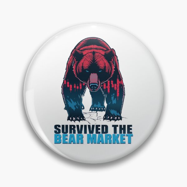 Item preview, Survived The Bear Market Crypto Trader Shirt designed and sold by KapiPrint.
