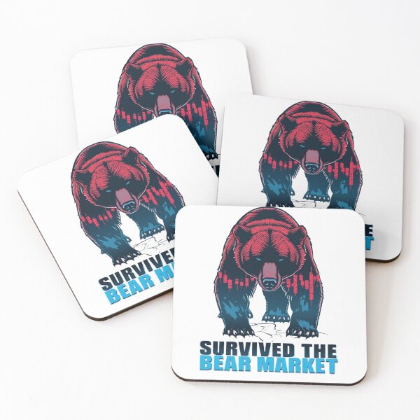 Item preview, Survived The Bear Market Crypto Trader Shirt designed and sold by KapiPrint.