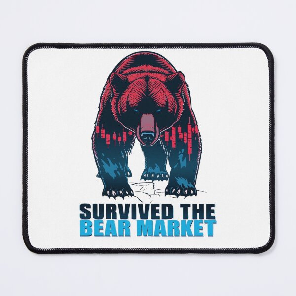 Item preview, Survived The Bear Market Crypto Trader Shirt designed and sold by KapiPrint.