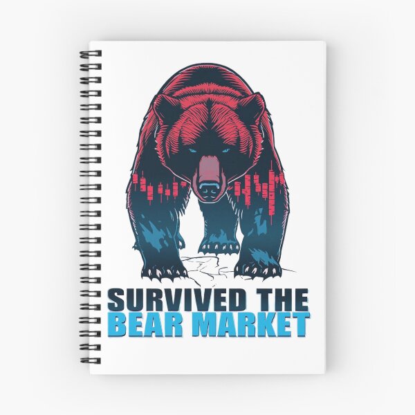 Item preview, Survived The Bear Market Crypto Trader Shirt designed and sold by KapiPrint.