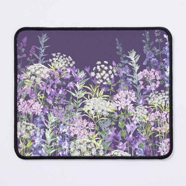 Item preview, Pastel Colour Evening Wildflower Garden Meadow designed and sold by Fiona Calder Designs.
