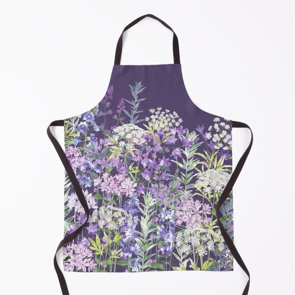Item preview, Pastel Colour Evening Wildflower Garden Meadow designed and sold by Fiona Calder Designs.