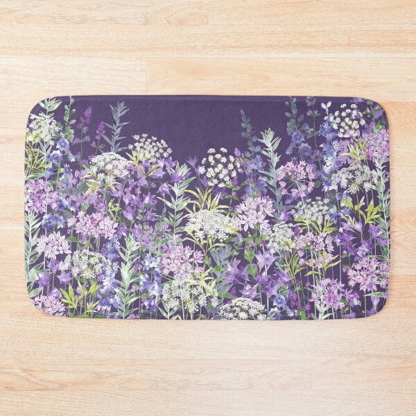 Item preview, Pastel Colour Evening Wildflower Garden Meadow designed and sold by Fiona Calder Designs.