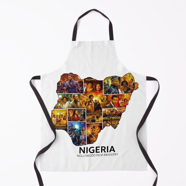 Item preview, Nigeria Nollywood Map - Film Industry Cinema Heritage Design designed and sold by AbulailArt.