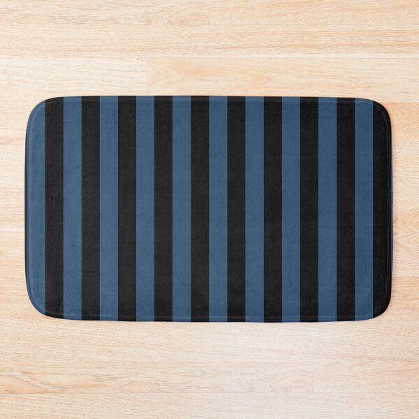 Item preview, Striped Black And Denim Pattern designed and sold by pattern-archive.