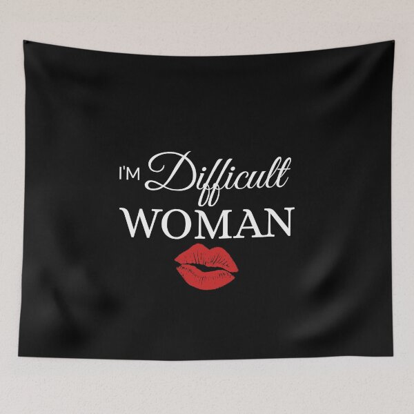 Item preview, I'm difficult woman  designed and sold by Aminesnip.
