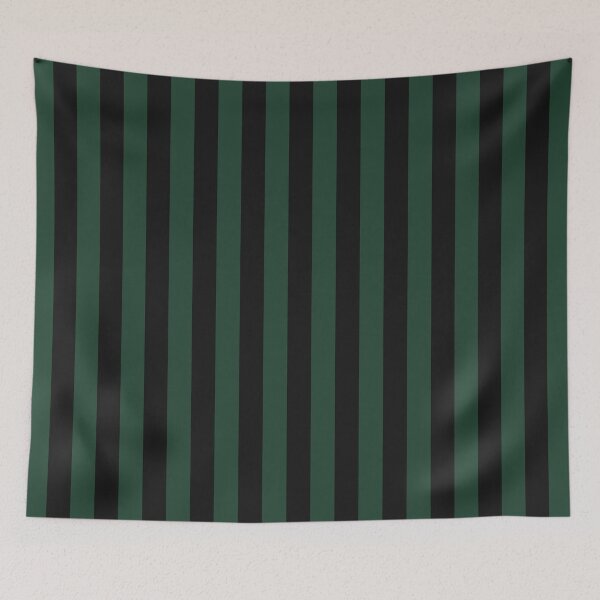 Item preview, Striped Black And Forest Green Pattern designed and sold by pattern-archive.