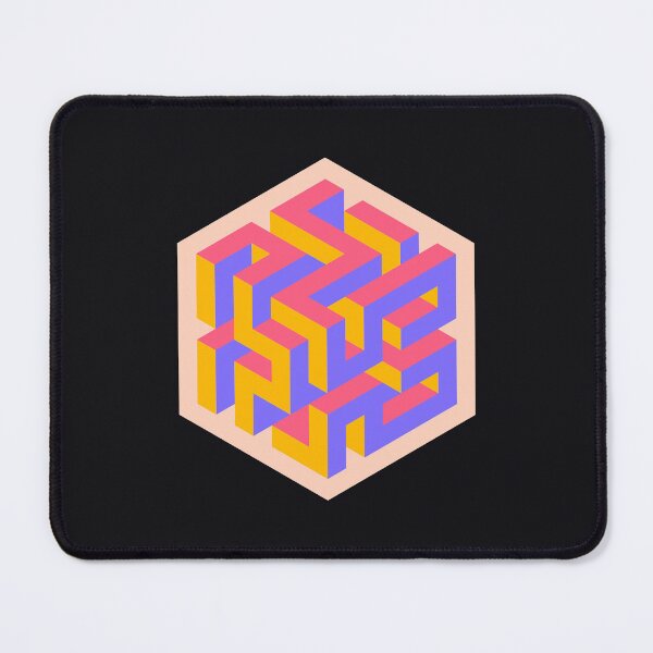 Item preview, Paradox Cube – Synthwave Sunset designed and sold by LOOKFULL.