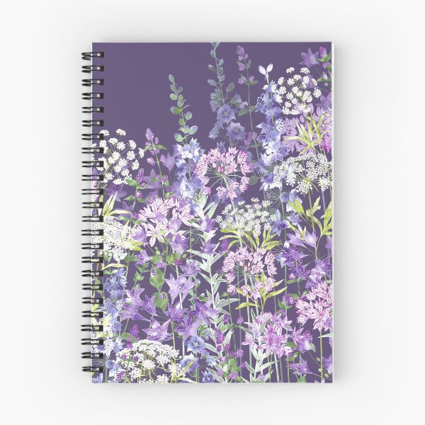 Item preview, Pastel Colour Evening Wildflower Garden Meadow designed and sold by Fiona Calder Designs.