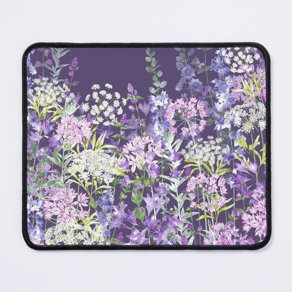 Item preview, Pastel Colour Evening Wildflower Garden Meadow designed and sold by Fiona Calder Designs.