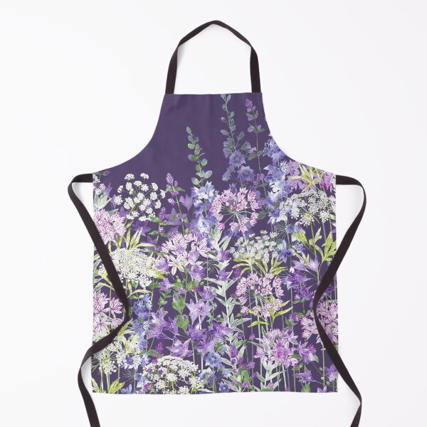 Item preview, Pastel Colour Evening Wildflower Garden Meadow designed and sold by Fiona Calder Designs.