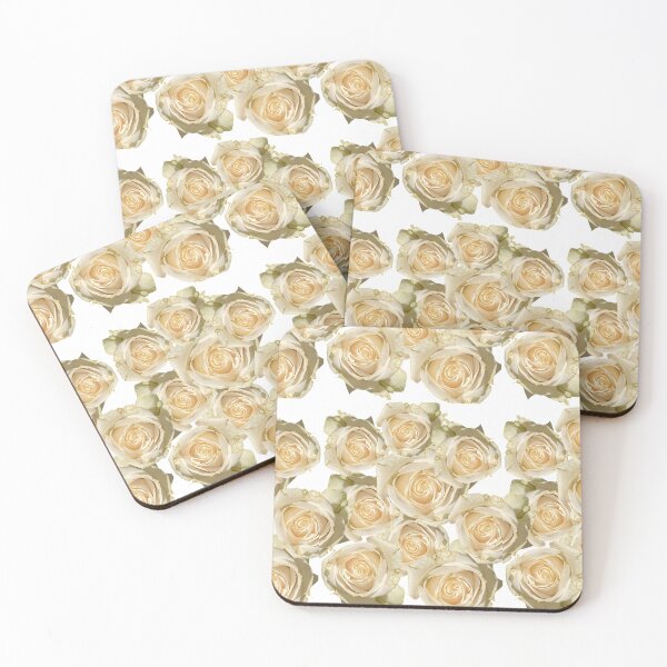 Item preview, White roses designed and sold by carrinajh.