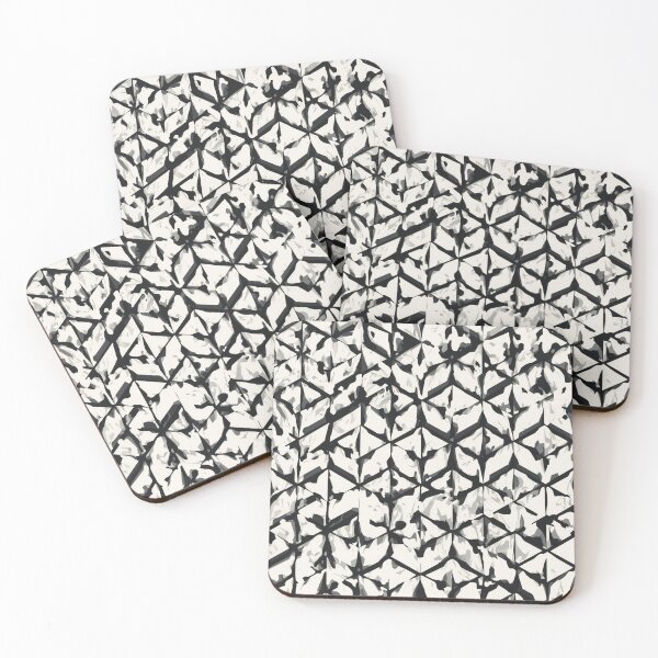 Item preview, Black and White Melting Diamonds designed and sold by AmberOriginals.