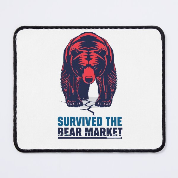 Item preview, Survived The Bear Market Crypto Trader Shirt designed and sold by KapiPrint.