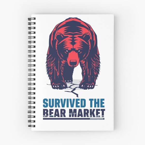 Item preview, Survived The Bear Market Crypto Trader Shirt designed and sold by KapiPrint.