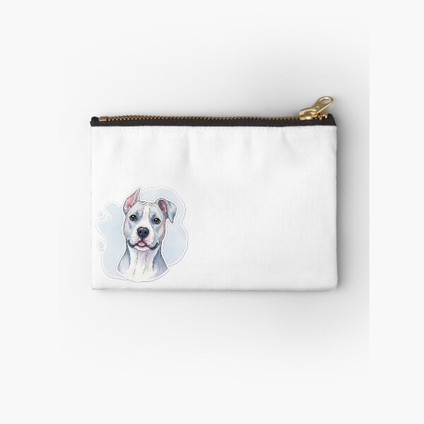 Item preview, Pitbull dog water color designed and sold by saphira-art.