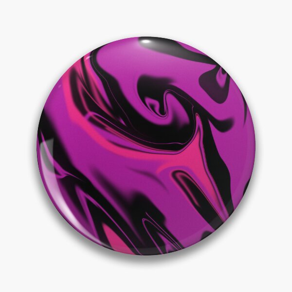 Item preview, Magenta & Fuchsia Liquid Marble – Abstract Neon Fluid Art designed and sold by VitalusDesignArtV.