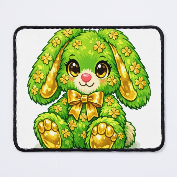 Item preview, st patricks day bunny designed and sold by mentalmichelle.